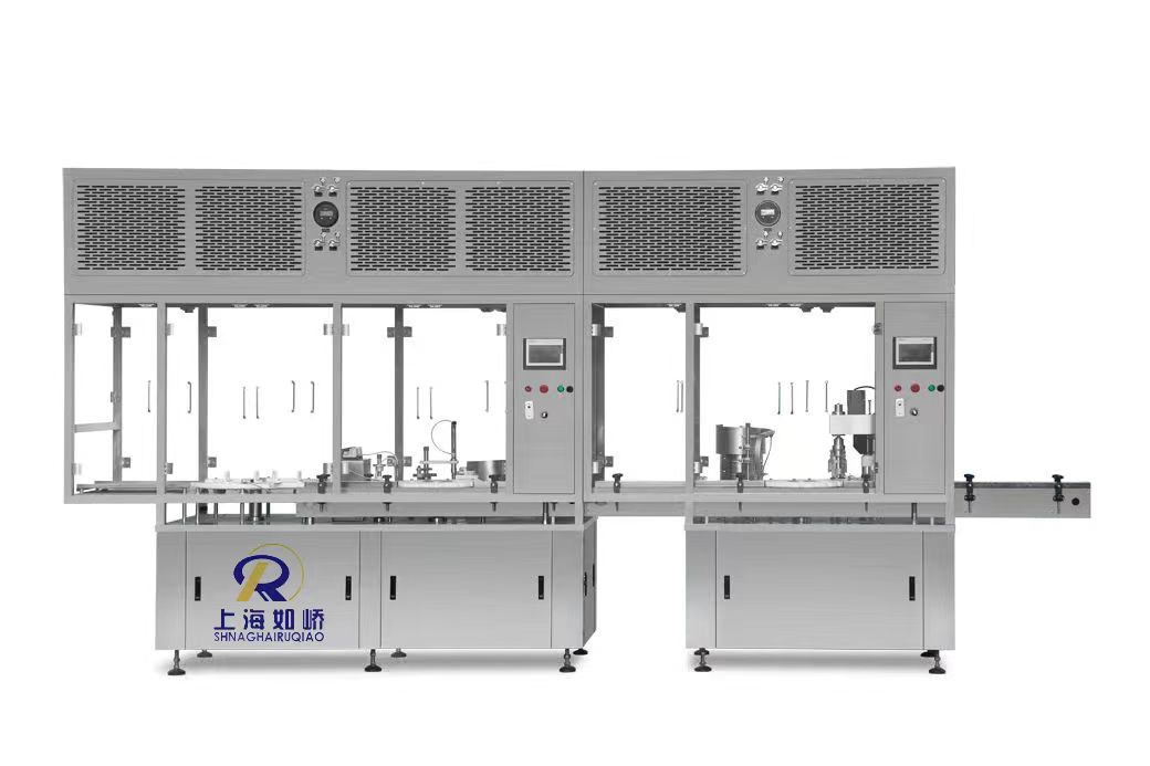 無菌灌裝加塞軋蓋生產(chǎn)線